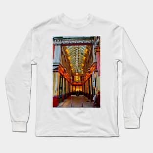 Leadenhall Market City of London England Long Sleeve T-Shirt